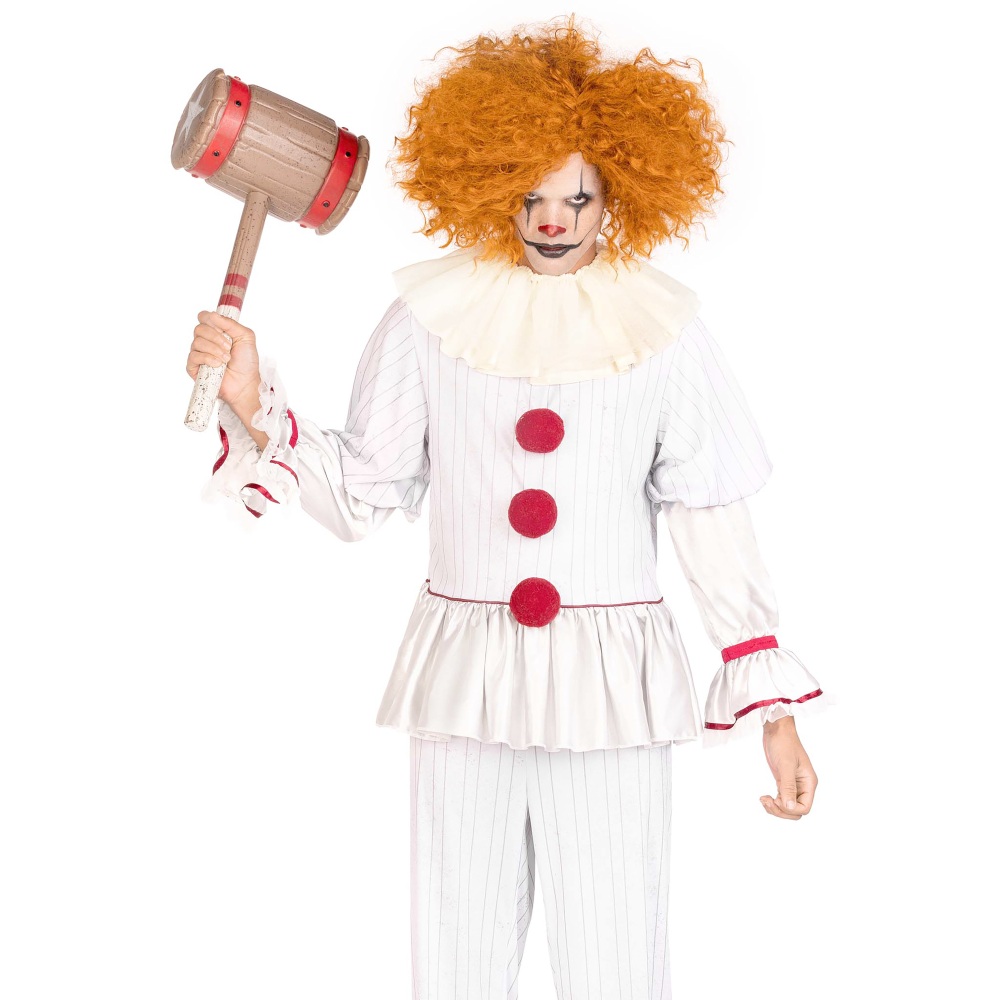 Leg Avenue - Killer Clown Kostuum - Wit